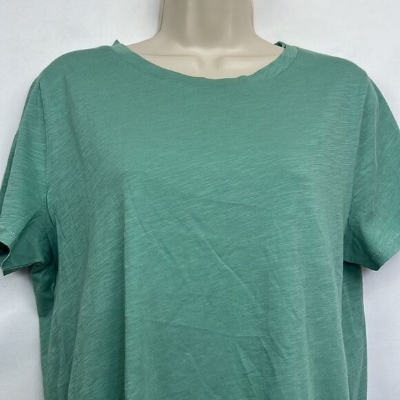 J .crew Factory Slub Cotton Tee Seafoam green size XL NWT - Picture 2 of 8